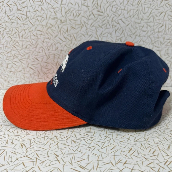 Vintage 90s Denver Broncos NFL Logo 7 Snapback Hat - Picture 2 of 7